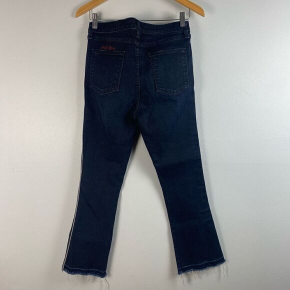 Veronica Beard Jeans Carolyn Baby Boot Kick Flare Royal Wash - Picture 4 of 8